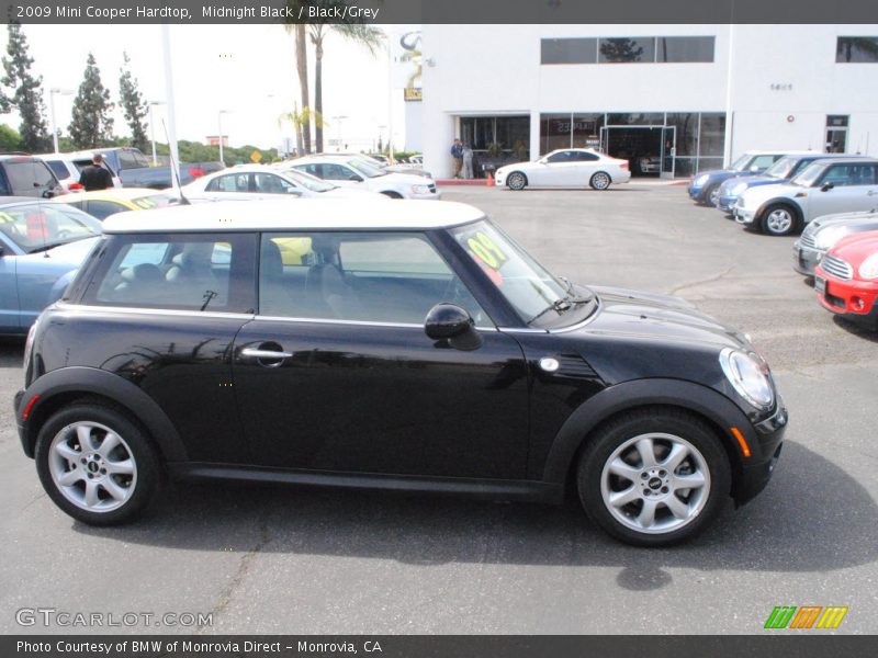 Midnight Black / Black/Grey 2009 Mini Cooper Hardtop