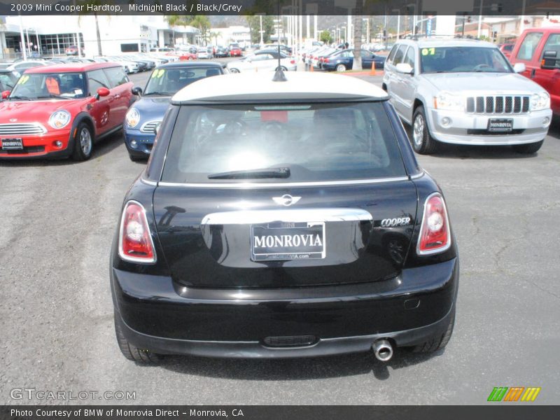 Midnight Black / Black/Grey 2009 Mini Cooper Hardtop