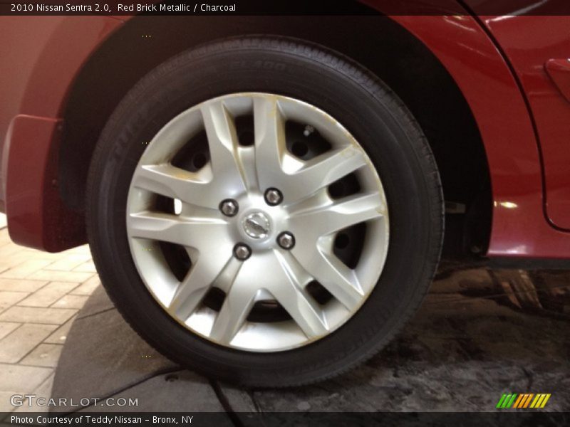 Red Brick Metallic / Charcoal 2010 Nissan Sentra 2.0