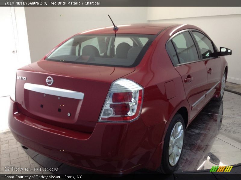 Red Brick Metallic / Charcoal 2010 Nissan Sentra 2.0