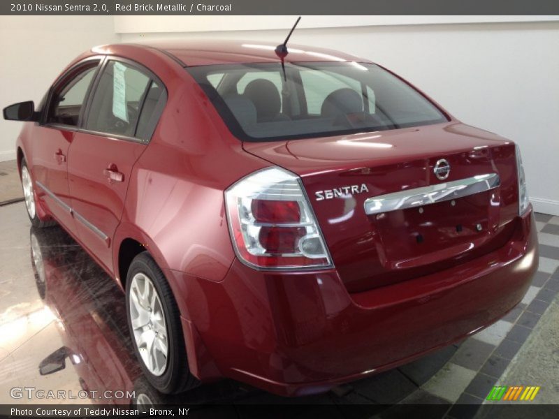 Red Brick Metallic / Charcoal 2010 Nissan Sentra 2.0