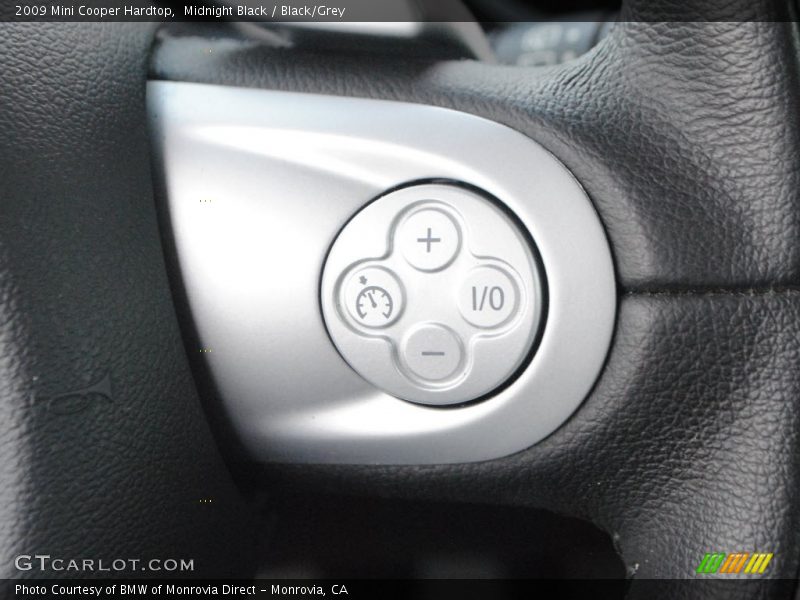 Midnight Black / Black/Grey 2009 Mini Cooper Hardtop