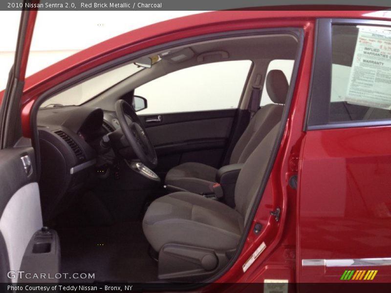 Red Brick Metallic / Charcoal 2010 Nissan Sentra 2.0