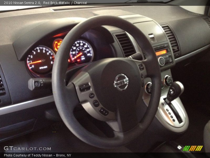 Red Brick Metallic / Charcoal 2010 Nissan Sentra 2.0