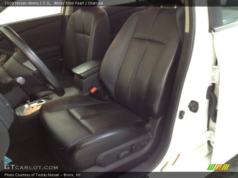 Winter Frost Pearl / Charcoal 2009 Nissan Altima 2.5 SL