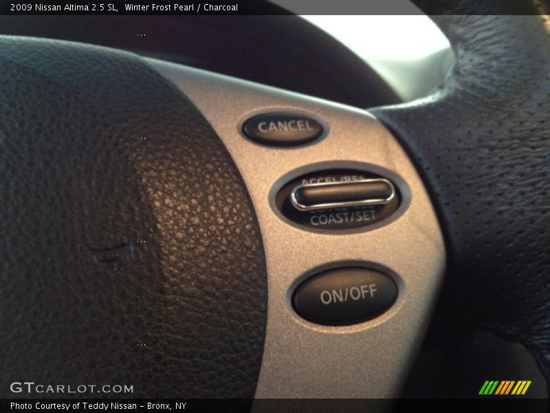 Winter Frost Pearl / Charcoal 2009 Nissan Altima 2.5 SL