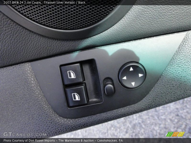 Titanium Silver Metallic / Black 2007 BMW Z4 3.0si Coupe