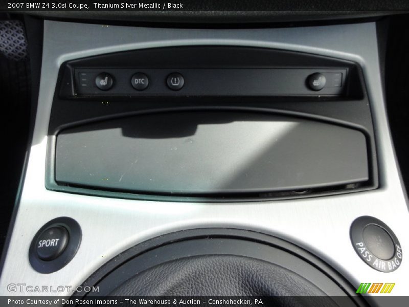 Titanium Silver Metallic / Black 2007 BMW Z4 3.0si Coupe