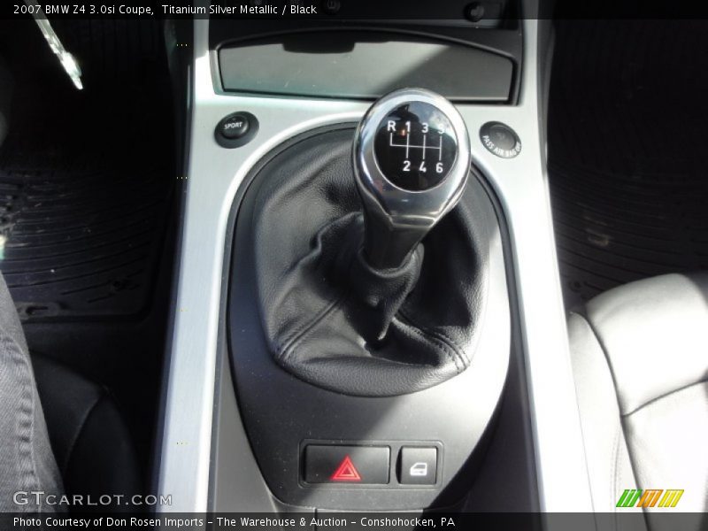  2007 Z4 3.0si Coupe 6 Speed Manual Shifter