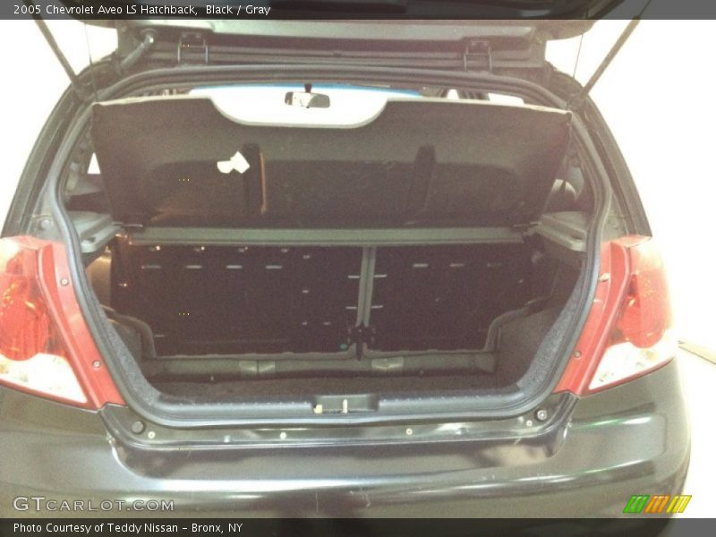 Black / Gray 2005 Chevrolet Aveo LS Hatchback