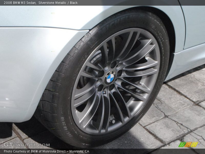 Silverstone Metallic / Black 2008 BMW M3 Sedan