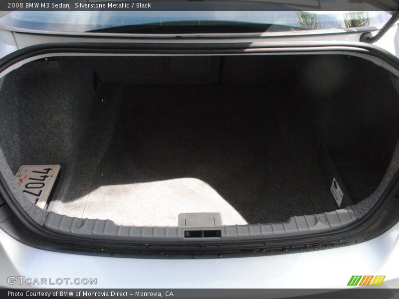 Silverstone Metallic / Black 2008 BMW M3 Sedan
