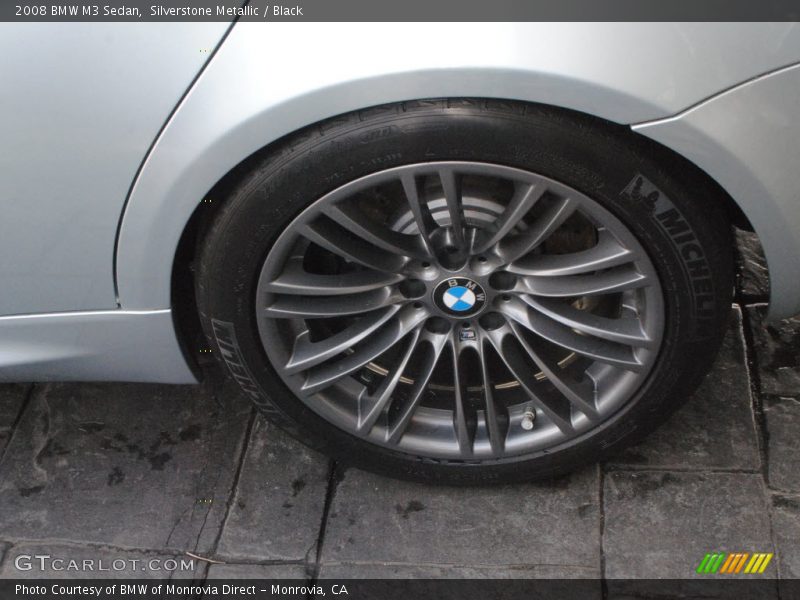 Silverstone Metallic / Black 2008 BMW M3 Sedan