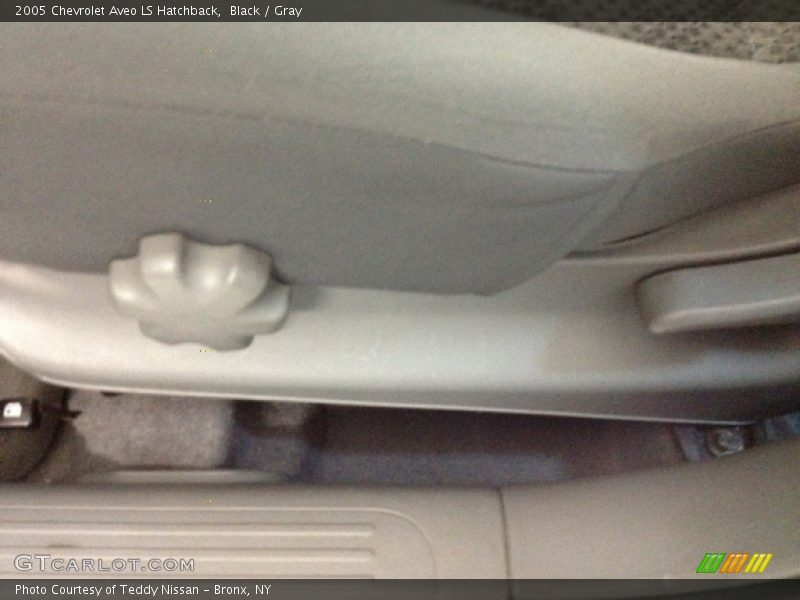 Black / Gray 2005 Chevrolet Aveo LS Hatchback
