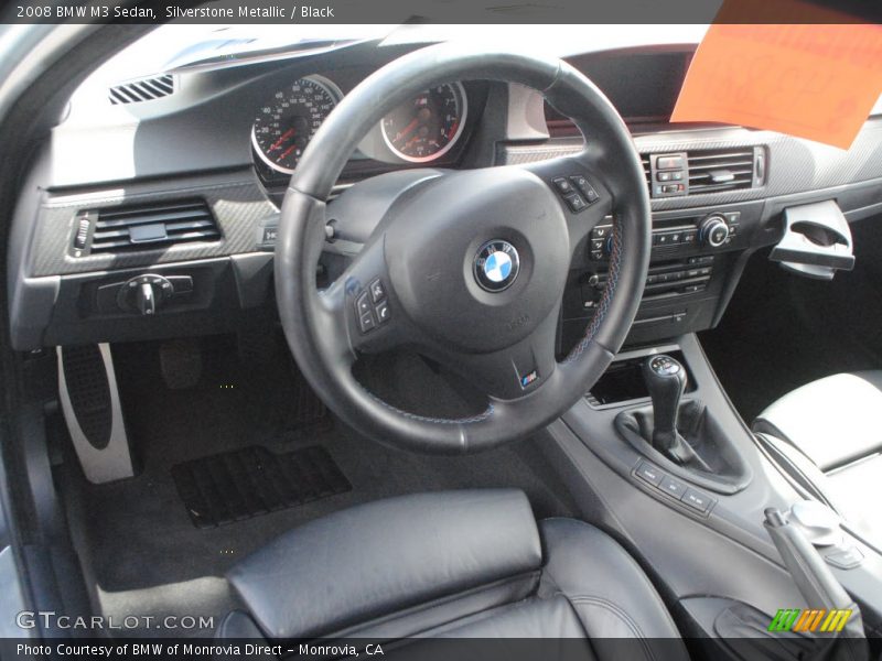 Silverstone Metallic / Black 2008 BMW M3 Sedan