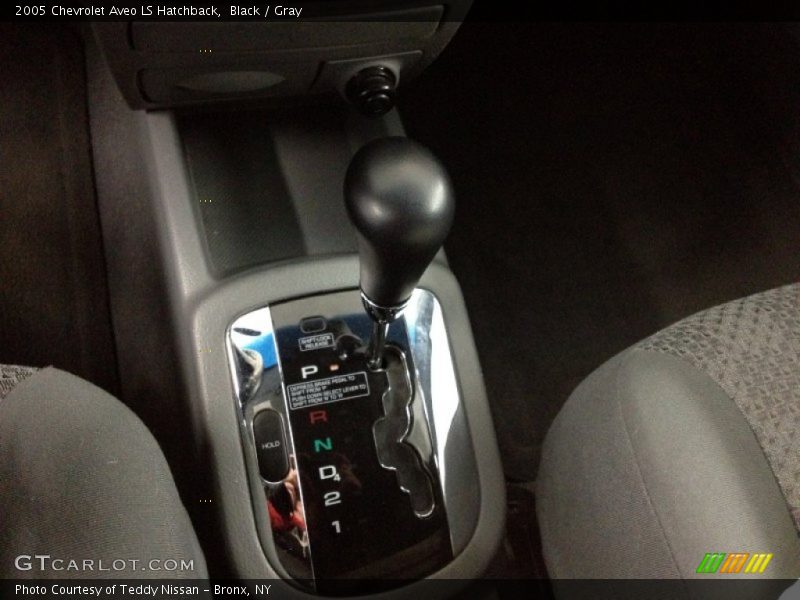 Black / Gray 2005 Chevrolet Aveo LS Hatchback
