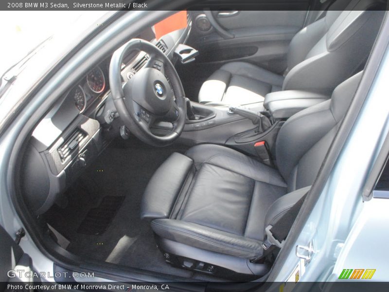 Silverstone Metallic / Black 2008 BMW M3 Sedan