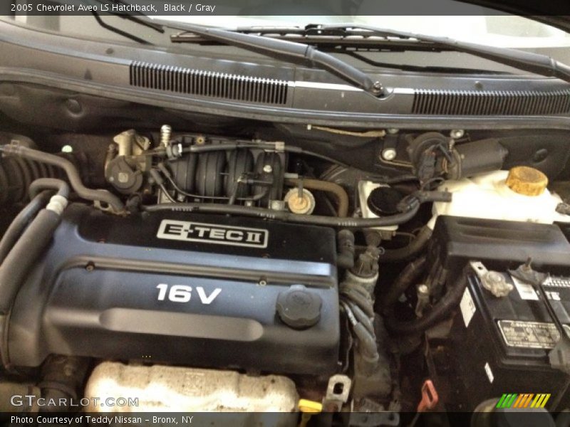 Black / Gray 2005 Chevrolet Aveo LS Hatchback