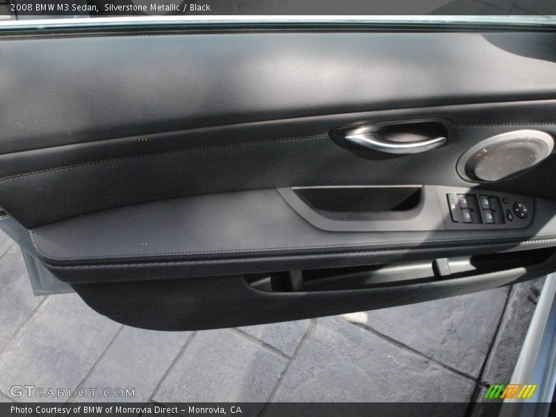 Silverstone Metallic / Black 2008 BMW M3 Sedan