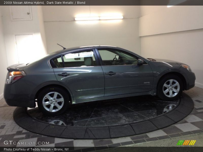 Dark Slate Metallic / Blond 2009 Nissan Altima Hybrid