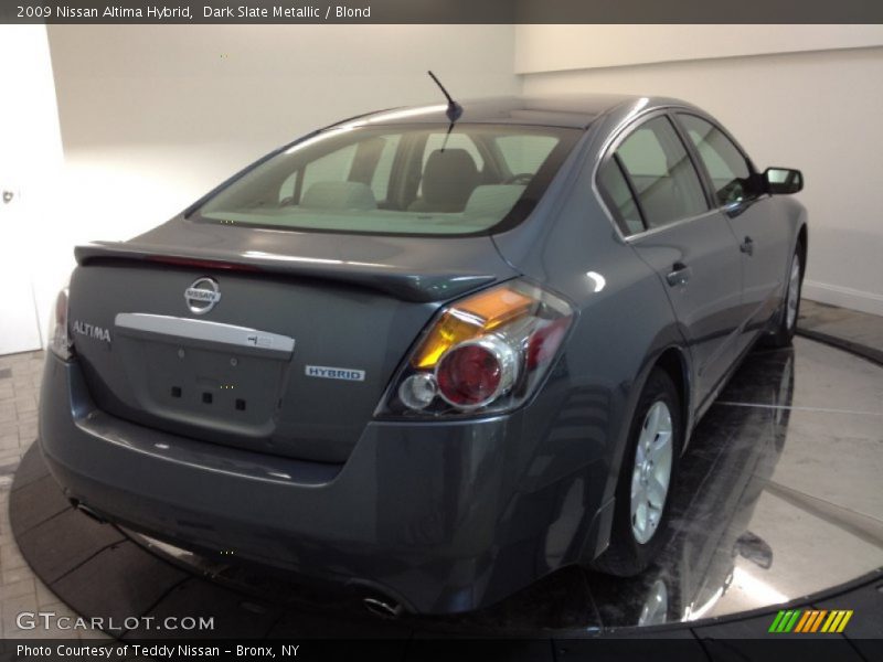 Dark Slate Metallic / Blond 2009 Nissan Altima Hybrid