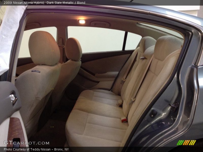 Dark Slate Metallic / Blond 2009 Nissan Altima Hybrid