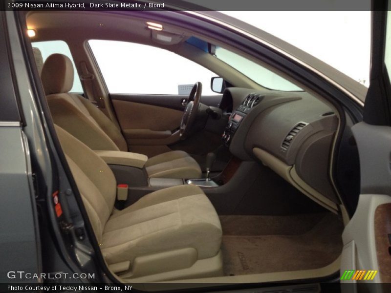 Dark Slate Metallic / Blond 2009 Nissan Altima Hybrid
