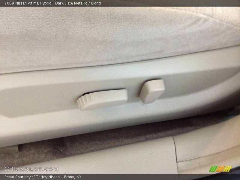 Dark Slate Metallic / Blond 2009 Nissan Altima Hybrid