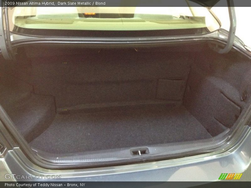 Dark Slate Metallic / Blond 2009 Nissan Altima Hybrid