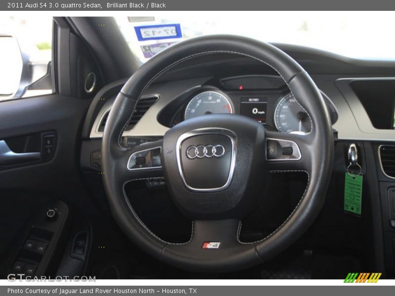 Brilliant Black / Black 2011 Audi S4 3.0 quattro Sedan