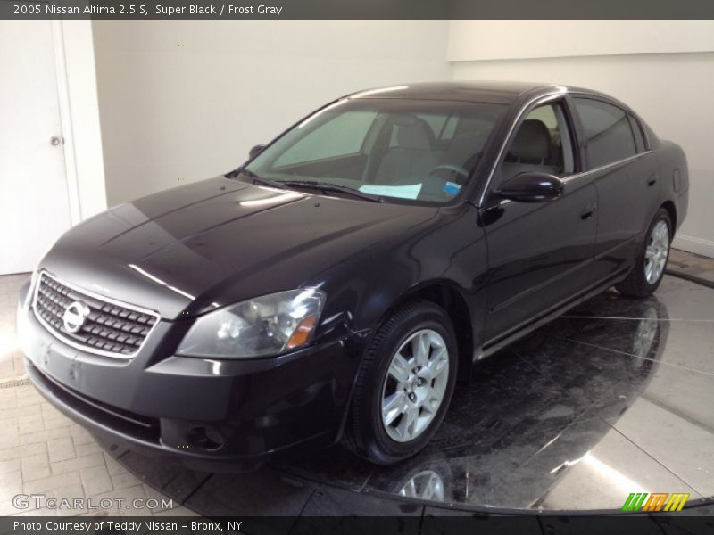 Super Black / Frost Gray 2005 Nissan Altima 2.5 S