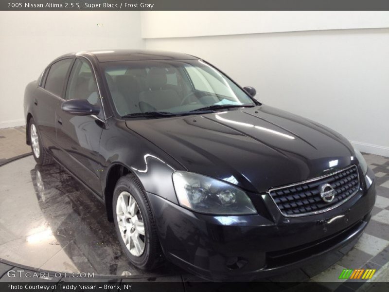 Super Black / Frost Gray 2005 Nissan Altima 2.5 S