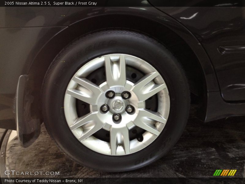 Super Black / Frost Gray 2005 Nissan Altima 2.5 S