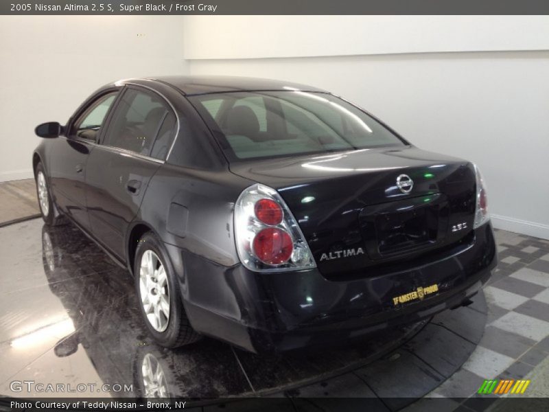 Super Black / Frost Gray 2005 Nissan Altima 2.5 S