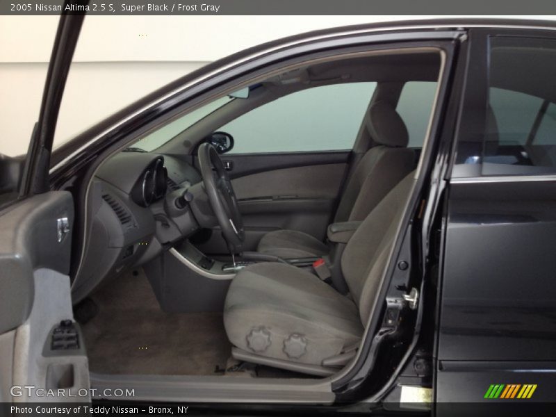 Super Black / Frost Gray 2005 Nissan Altima 2.5 S