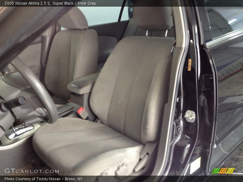 Super Black / Frost Gray 2005 Nissan Altima 2.5 S