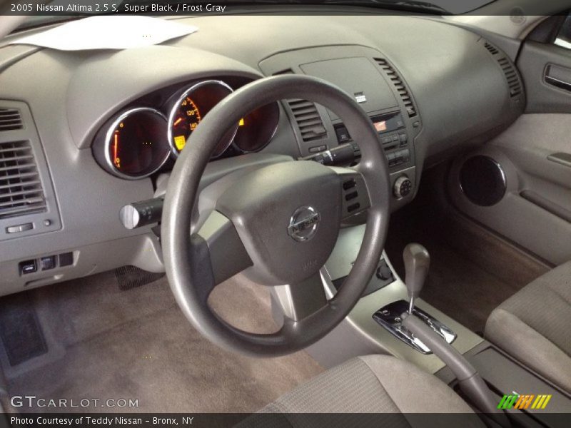 Super Black / Frost Gray 2005 Nissan Altima 2.5 S