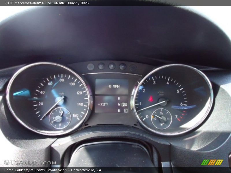 Black / Black 2010 Mercedes-Benz R 350 4Matic