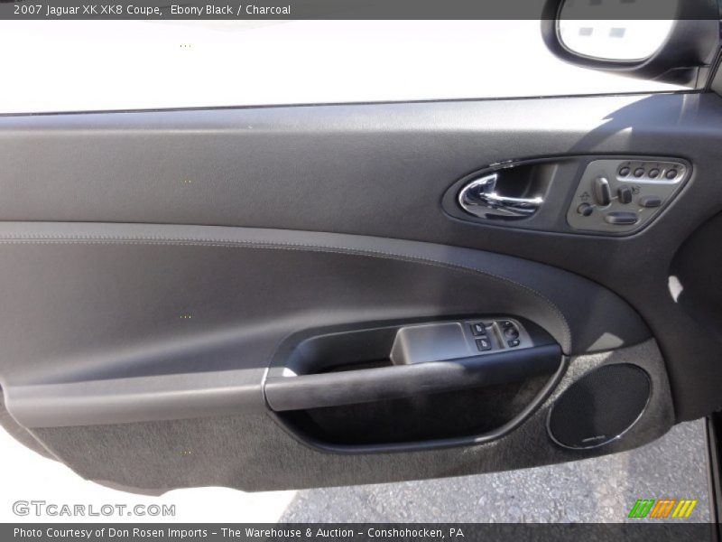 Ebony Black / Charcoal 2007 Jaguar XK XK8 Coupe