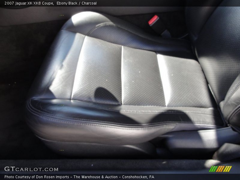 Ebony Black / Charcoal 2007 Jaguar XK XK8 Coupe