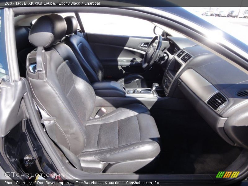 Ebony Black / Charcoal 2007 Jaguar XK XK8 Coupe