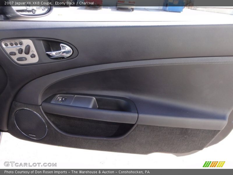 Ebony Black / Charcoal 2007 Jaguar XK XK8 Coupe