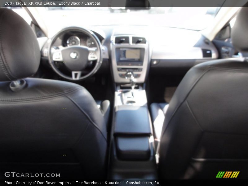 Ebony Black / Charcoal 2007 Jaguar XK XK8 Coupe