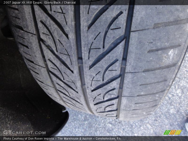 Ebony Black / Charcoal 2007 Jaguar XK XK8 Coupe