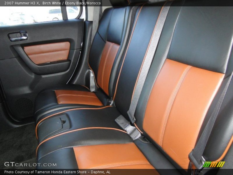 Rear Seat of 2007 H3 X