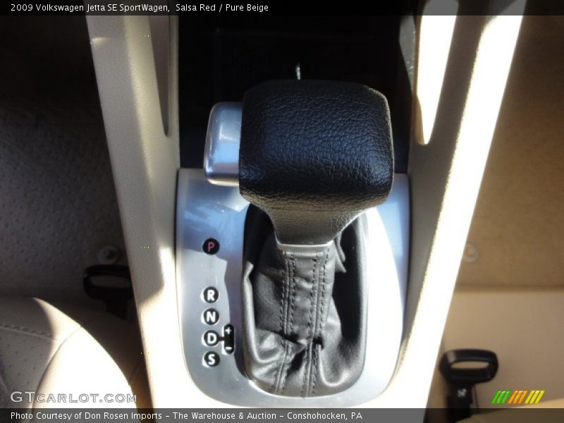 Salsa Red / Pure Beige 2009 Volkswagen Jetta SE SportWagen