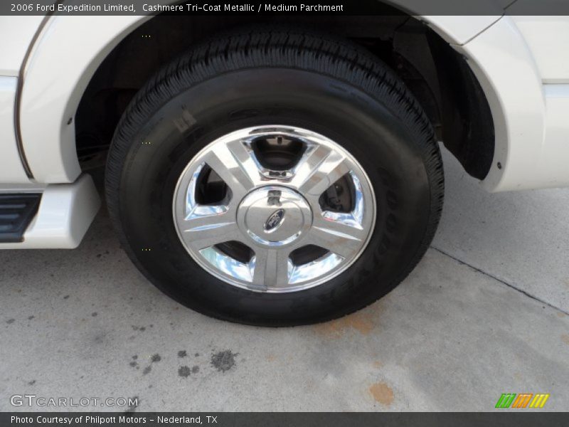 Cashmere Tri-Coat Metallic / Medium Parchment 2006 Ford Expedition Limited