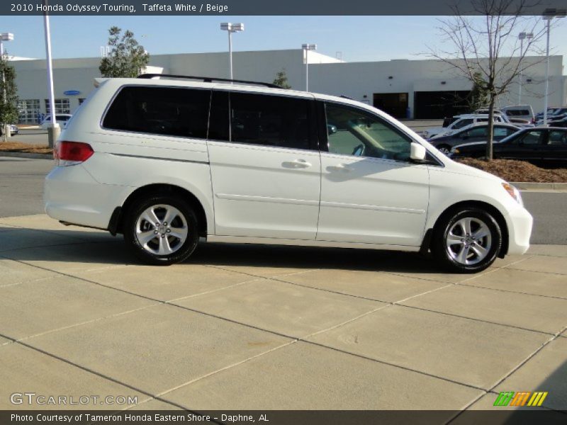 Taffeta White / Beige 2010 Honda Odyssey Touring