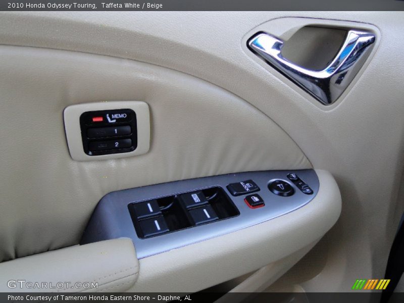 Controls of 2010 Odyssey Touring