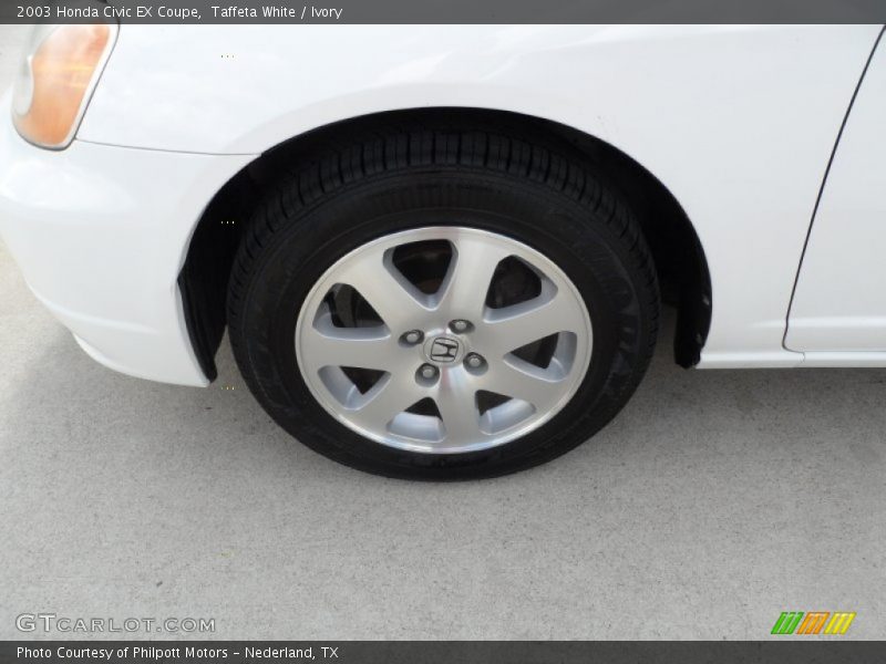 Taffeta White / Ivory 2003 Honda Civic EX Coupe